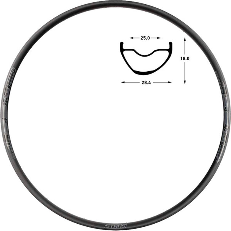 Stans 27.5" Crest MK4 28 Hole Rim