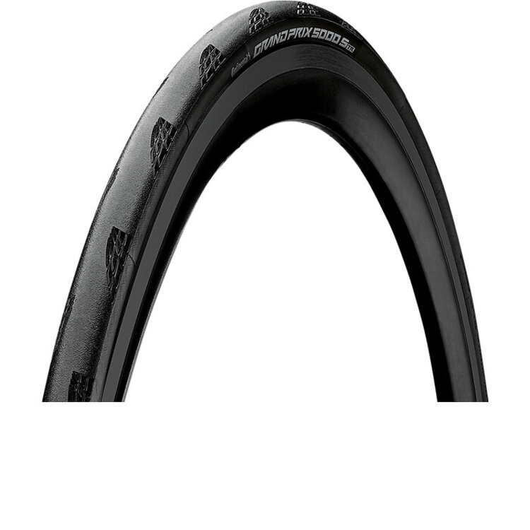 Continental Grand Prix 5000S Tubeless Ready 700 x 25 Black/Black Chili Folding Tire