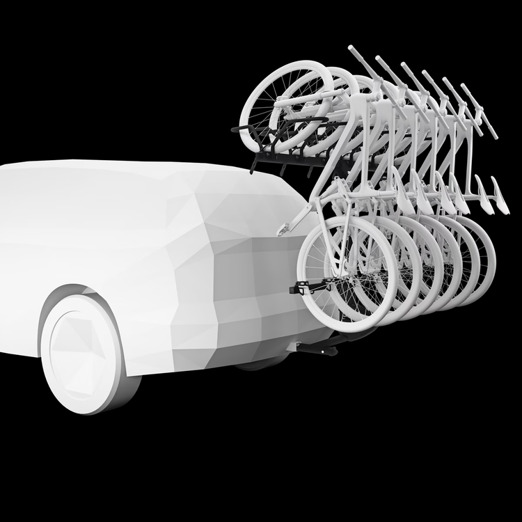 Thule Revert 6 Bike Rack 2" Hitch