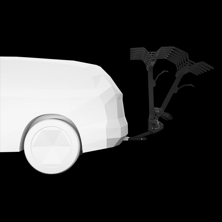 Thule Revert 6 Bike Rack 2" Hitch