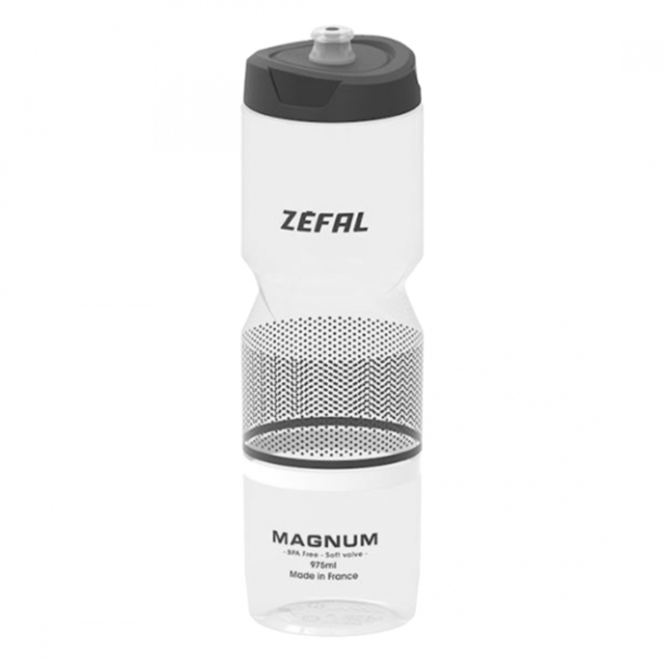 Zefal, Magnum, Water Bottle, 975ml / 33oz, Clear