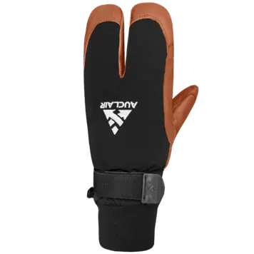 Auclair WWPB Gigatex 2 Finger Gloves Black/Cognac L