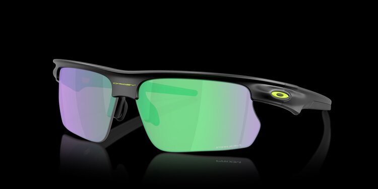 Oakley Bisphaera Matte Black w/ Prizm Road Jade Sunglasses