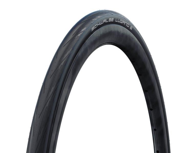 SCHWALBE  LUGANO PP 700x23K BLK-BLK