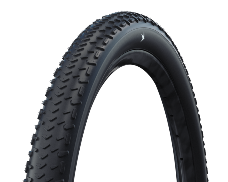 Schwalbe, G-One RX Pro, Gravel Tire, 28x1.70, Folding, Tubeless Ready, V-Guard, Transparent Sidewall