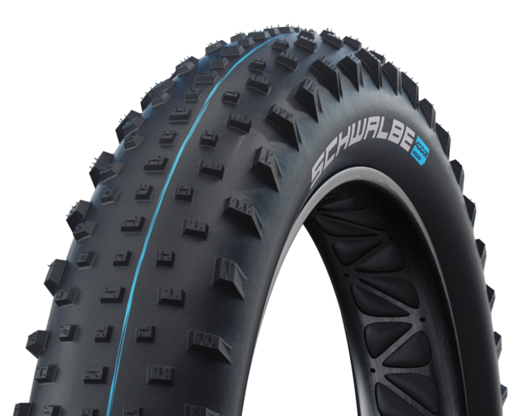 Schwalbe, Jumbo Jim Addix, Tire, 26''x4.00, Folding, Tubeless Ready, Addix Speedgrip, SnakeSkin, 127TPI, Black