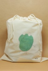 Drawstring Art Print Calico Bag