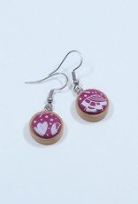 Wooden Dangle Earrings