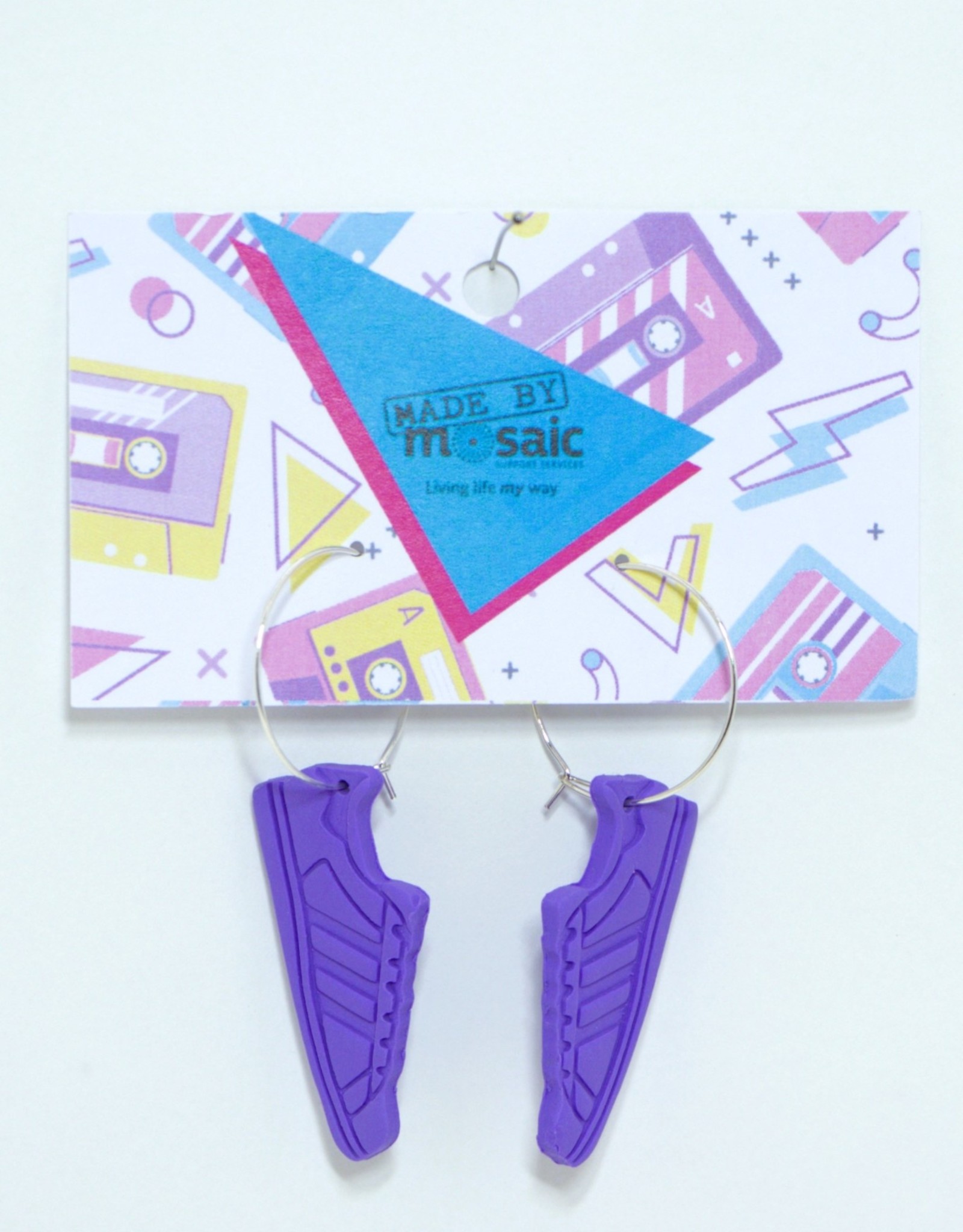 Retro Polymer Clay Earrings