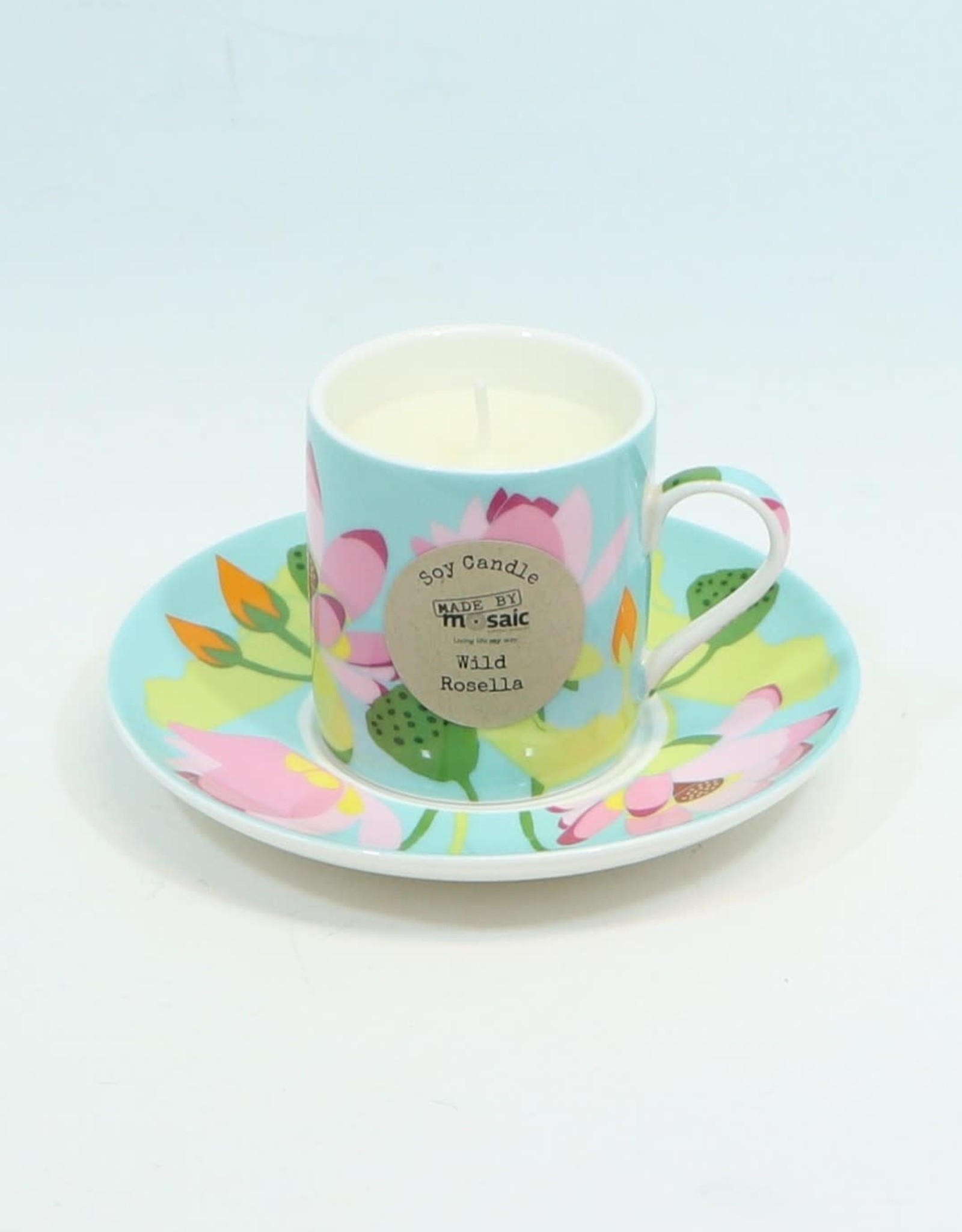 Soy Wax Cup & Saucer Candle