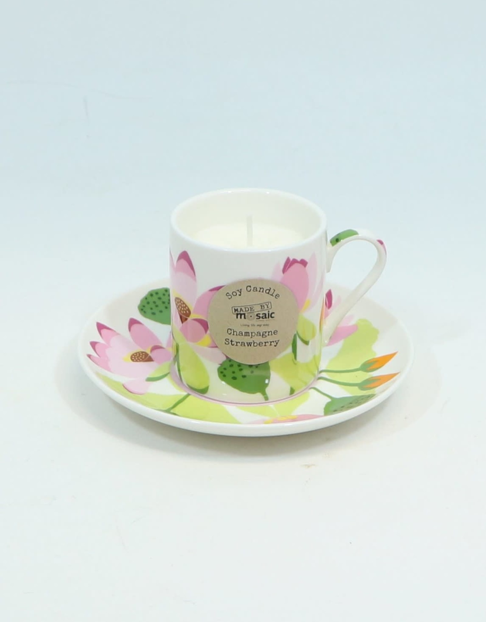 Soy Wax Cup & Saucer Candle