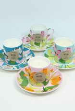 Soy Wax Cup & Saucer Candle