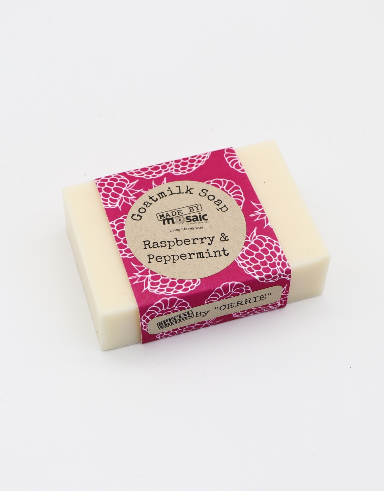 "Special Edition" Raspberry & Peppermint Goatmilk Soap