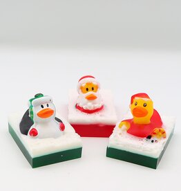 Christmas Rubber Duckie Soap