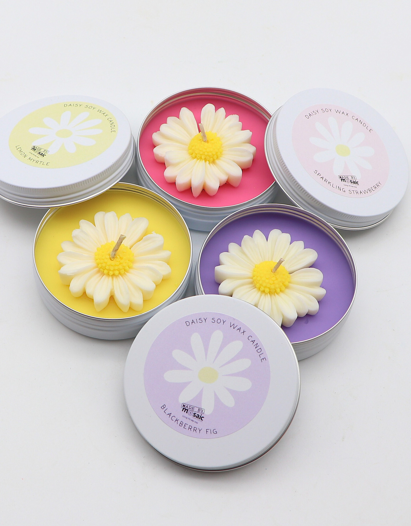 Daisy Soy Wax Candle