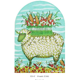 Canvas DAISY LAMB  J211C