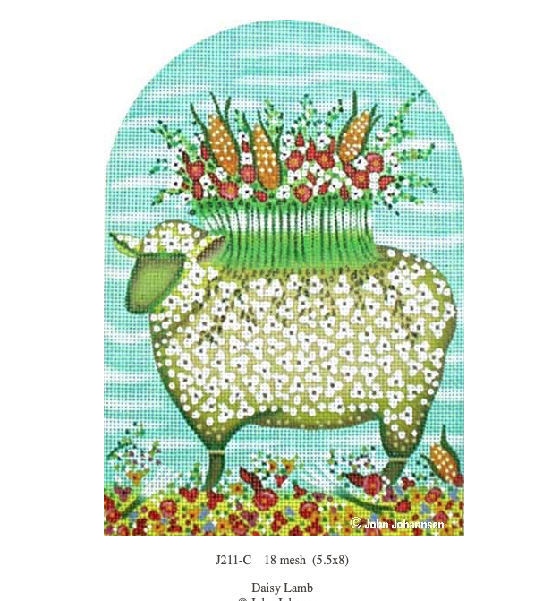 Canvas DAISY LAMB  J211C