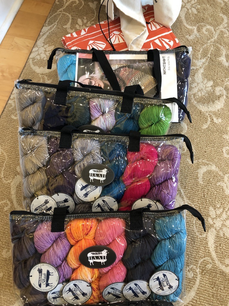 Yarn NIGHTSHIFT KITS IN BAAH SHASTA