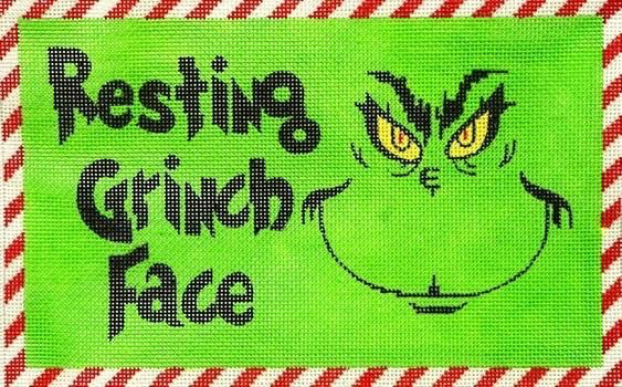 Canvas RESTING GRINCH FACE  APCH11