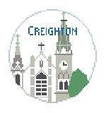 Canvas CREIGHTON UNIV TRAVEL ROUND  BT752