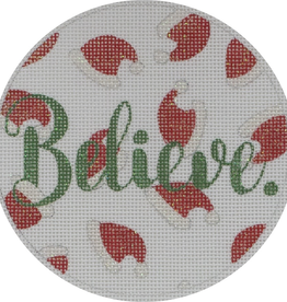 Canvas BELIEVE  APCH03   4.5" ROUND
