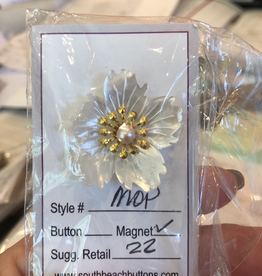 Accessories NEEDLE MINDER - MOTHER OF PEARL FLOWER