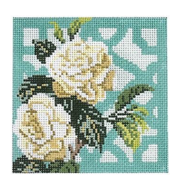 Canvas TRELLIS COASTER - GARDENIA  KB1296