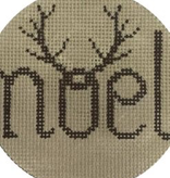 Canvas NOEL ANTLERS  X272