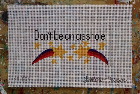 Canvas DON’T BE AN A**HOLE  SA009