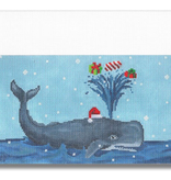 Canvas CUFF - WHALE WITH PRESENTS  SCCC02