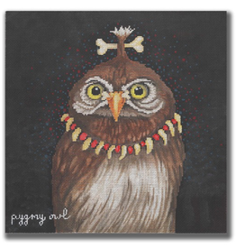Canvas PYGMY OWL   WBPL14