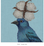 Canvas SAMUEL BLUE BIRD WITH COTTON  VS322