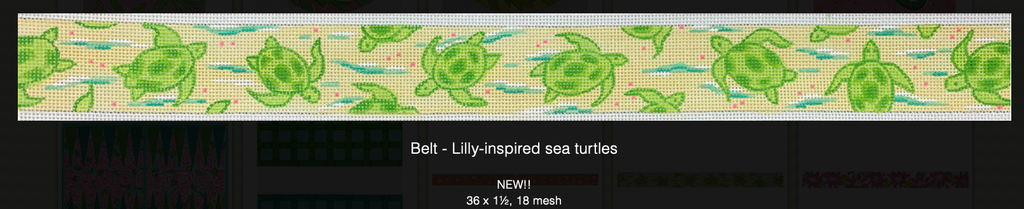 Canvas LILLY INSPIRED SEA TURTLES  BL49