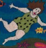 Canvas PUDNEY KIT -  THE SWIM  SAYLE  REG $32