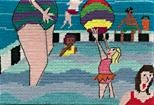 Canvas PUDNEY KIT -  AT THE POOL  SALE  REG $32