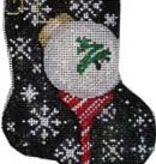 Canvas GOLF BALL MINI SOCK  CT689