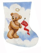 Canvas ANGEL TEDDY IN CLOUDS  CS95A