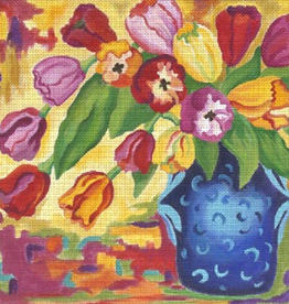 Canvas TAPESTRY TULIPS  132851