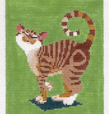 Canvas NUZZLING CAT 85