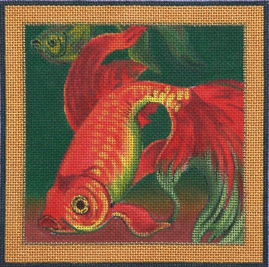 Canvas GOLDFISH  B56E   SALE  REG $56
