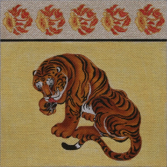 Canvas TIGER PURSE  P01D  -  SALE  -  RE$72