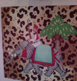 Canvas ELEPHANT IN LEOPARD SPOTS  P076