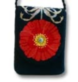 Canvas POPPY PURSE  PR101B - SALE REG 118.00