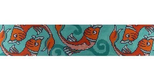 Canvas KOI FISH CLUTCH BAND  CLCB134