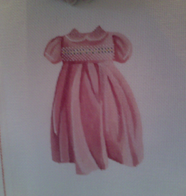 Canvas GIRL SMOCKED DRESS AB199A