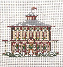 Canvas SOUTHERN MANSION ORNAMENT  1741