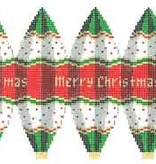 Canvas MERRY XMAS HOT AIR BALLOON  5285