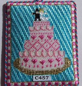 Canvas WEDDING CAKE ORNAMENT  C457