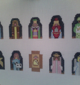 Canvas MINI NATIVITY  AB56