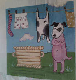 Canvas DOG DRYING  MK60  retired  SALE  REG $70